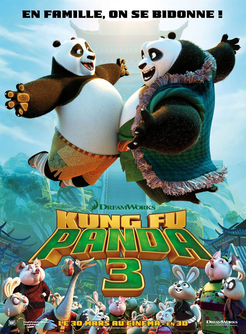 Affiche du film Kung Fu Panda 3 