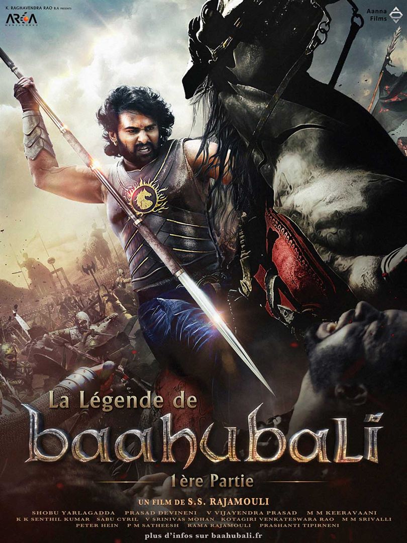 Affiche du film La Légende de Baahubali : 1ère Partie