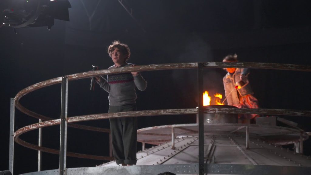 Image making off du film Sans Un Bruit