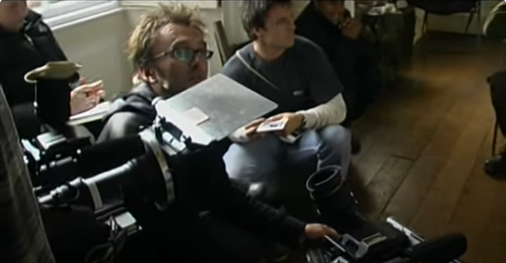 Image BTS du film 28 jours plus tard 