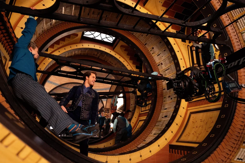 Image BTS du filM WICKED