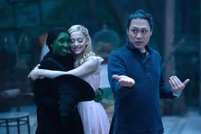 Image BTS du film Wicked
